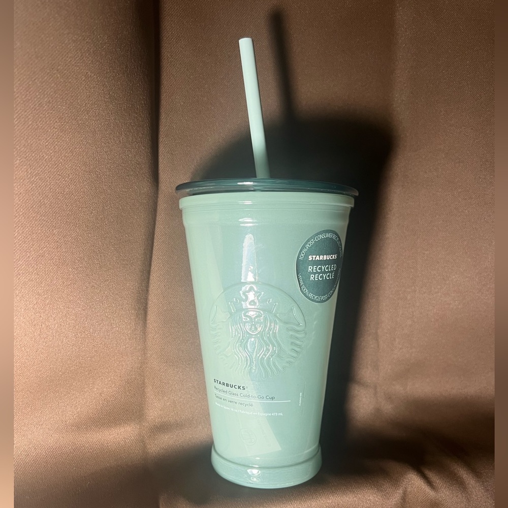 NWT Starbucks 2021 Recycled Glass Grande Cold Cup